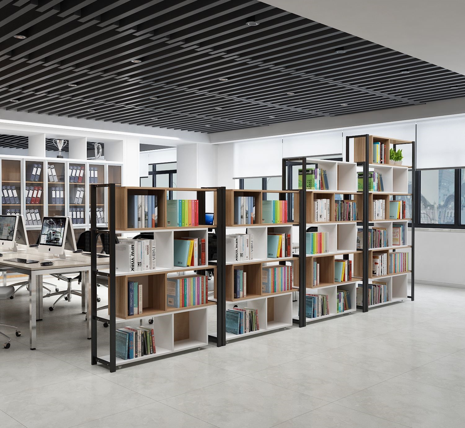 做好隔斷，讓你的辦公室瞬間提升一個檔次！(圖2)