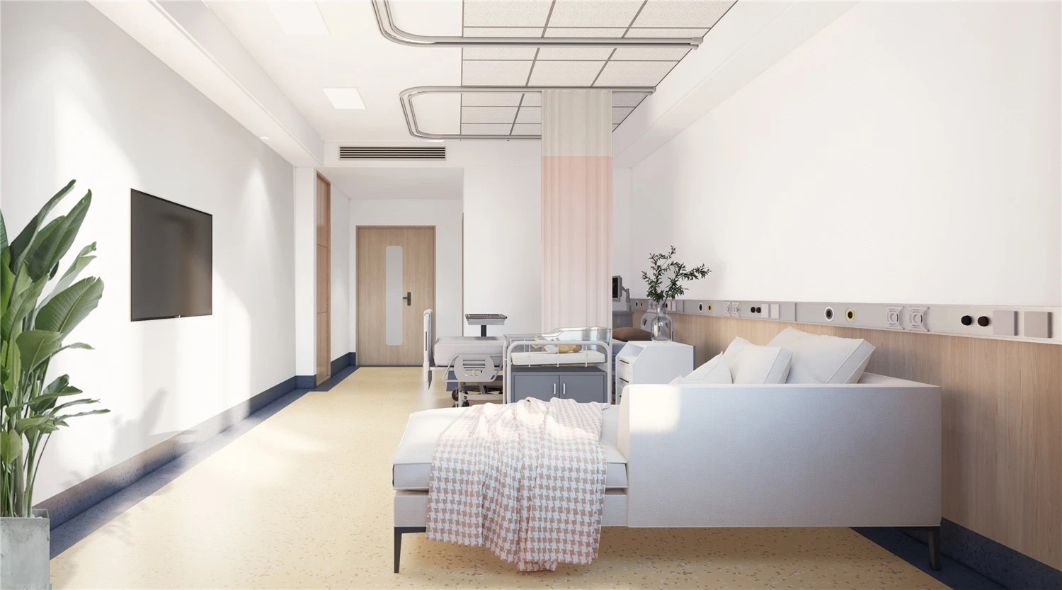 【醫院案例】婦產醫院這樣設計,簡而不失其華!(圖3) 【醫院案例】婦產醫院這樣設計,簡而不失其華!(圖3)