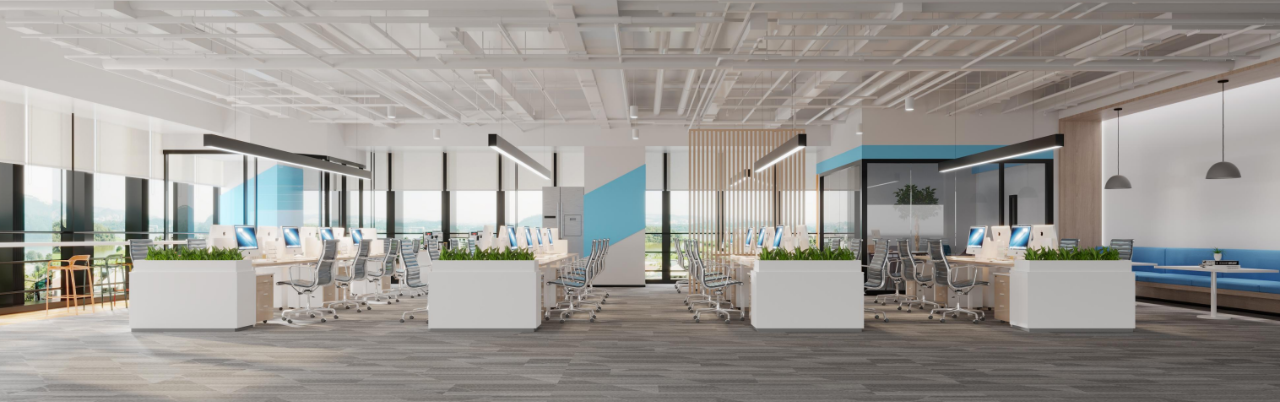 【施工項目】立升凈水辦公室裝修進(jìn)程有序推進(jìn)(圖2)